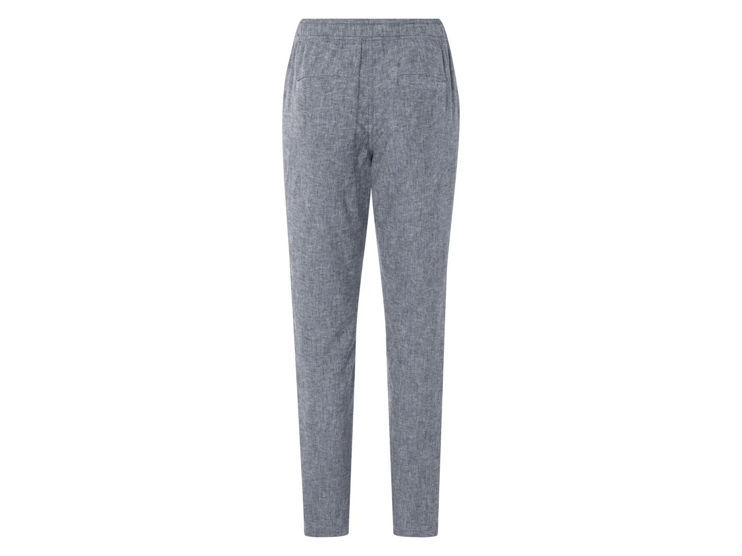 TOWNLAND Men's linen trousers, Straight Fit