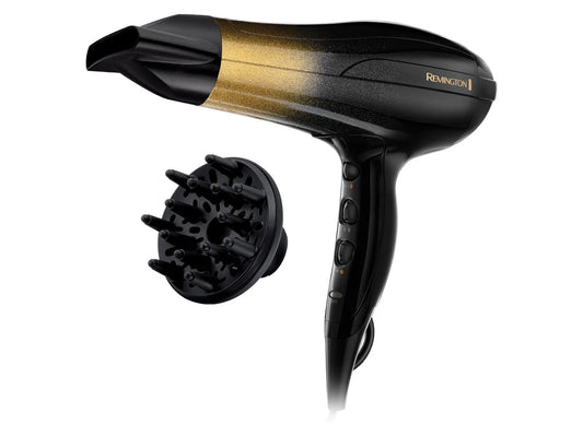 REMINGTON GoldDust D5208 Ionic Hair Dryer, 2400 W