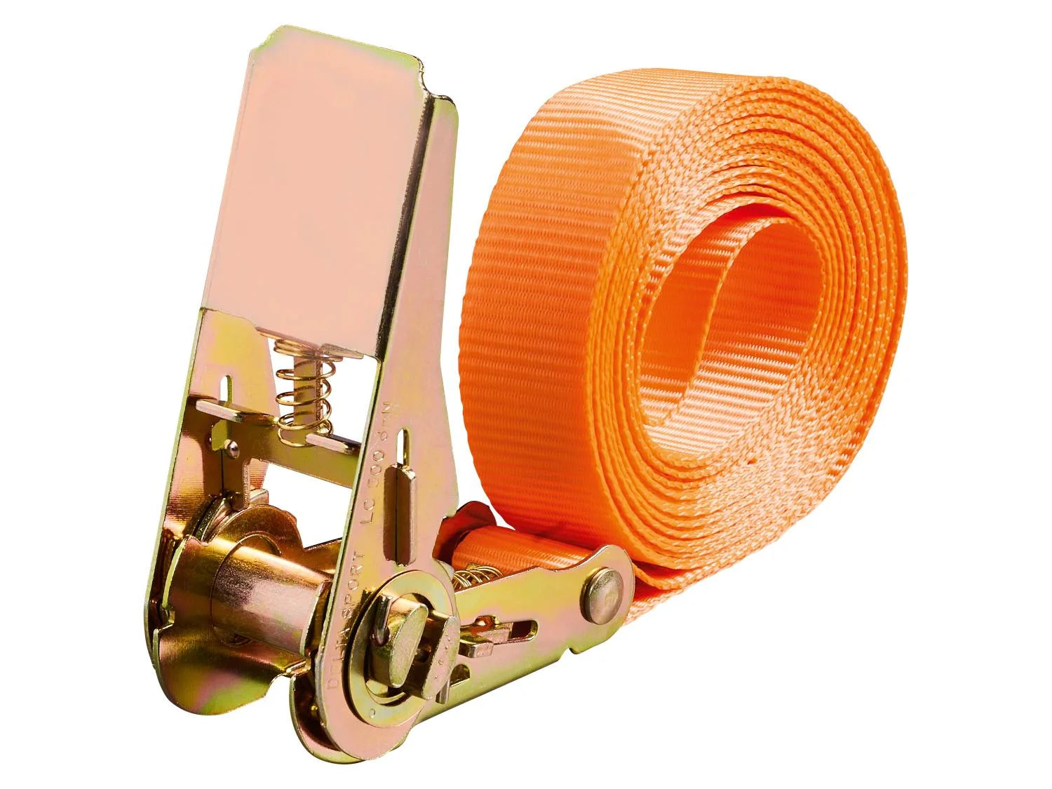 Ratchet lashing strap, 5 m