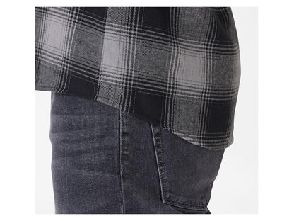 Men's Checkered Shirt (Black/Grey)