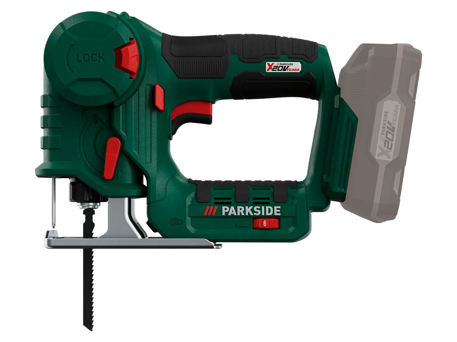 Cordless jigsaw and reciprocating saw 2 in 1, 20 V, PSSSA 20 Li B2 (without battery and charger)