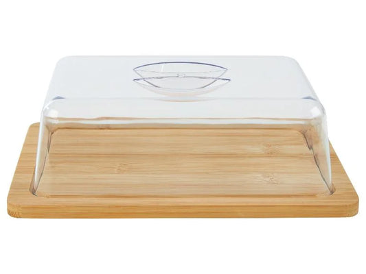 Bamboo Serving/Cutting board with lid