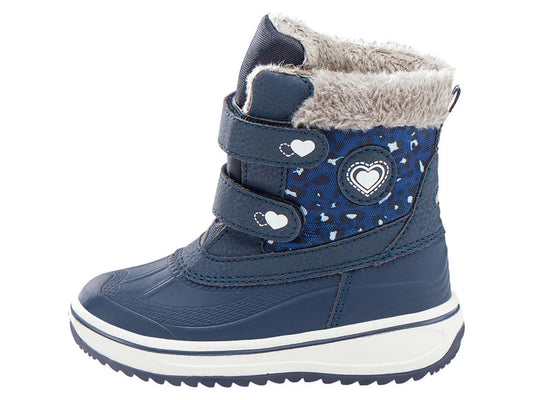 Toddler winter boots, warming (Navy)