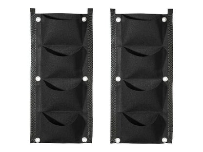 Wall-mounted grow bag, set of 2