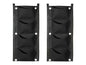 Wall-mounted grow bag, set of 2