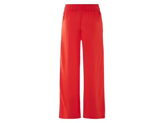 Women's Palazzo Pants, Red
