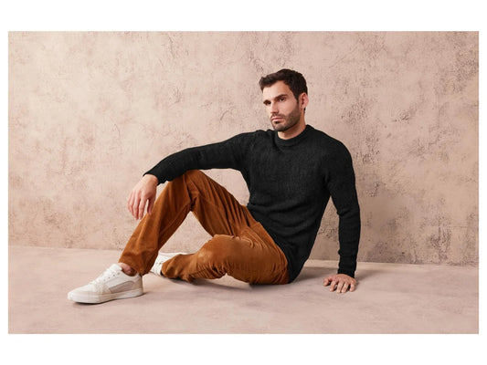 Men's chunky knit sweater LIVERGY®