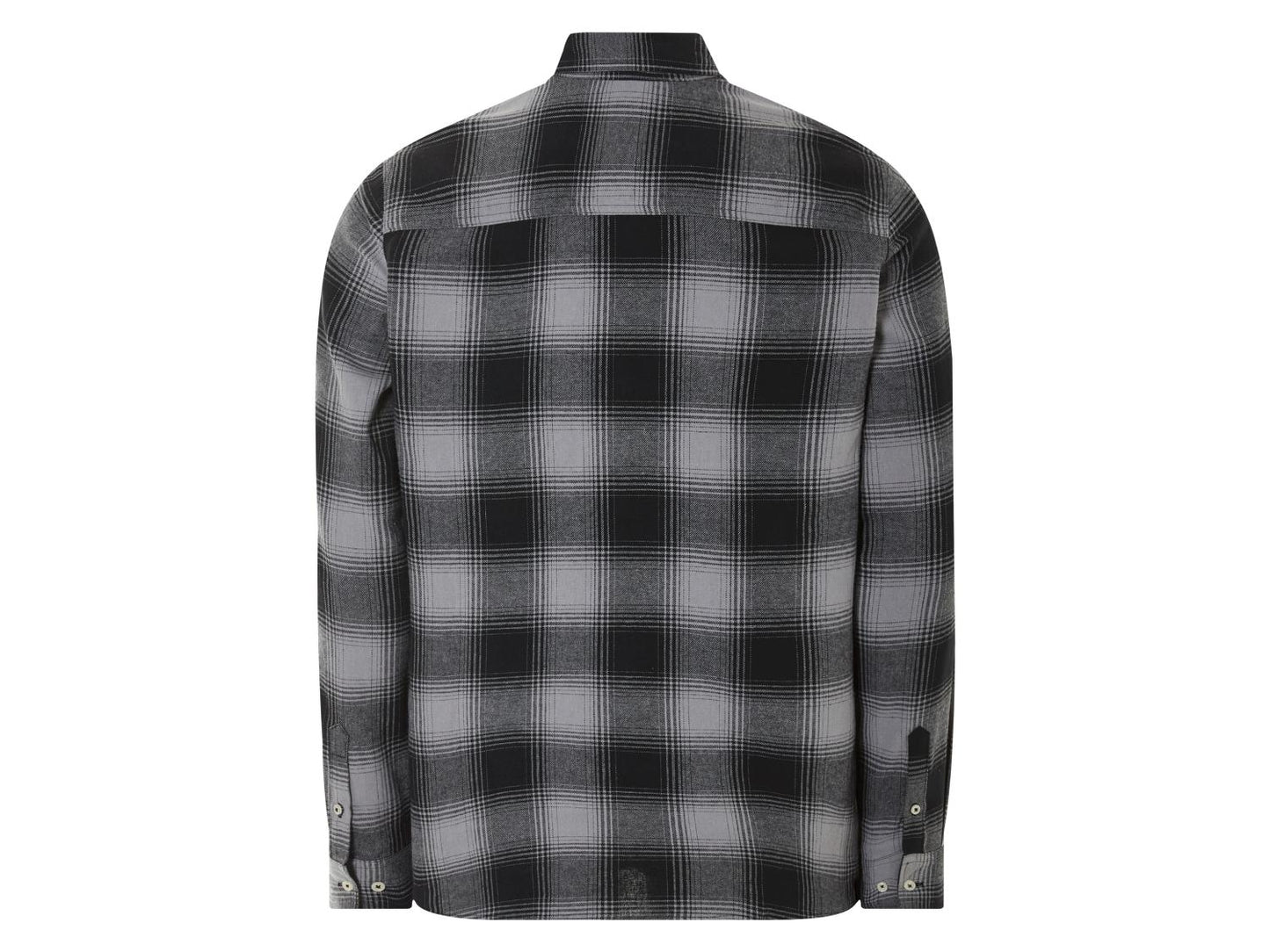 Men's Checkered Shirt (Black/Grey)