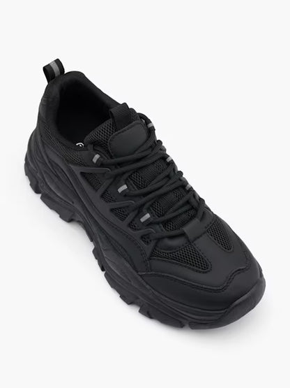 Graceland Black Trainer