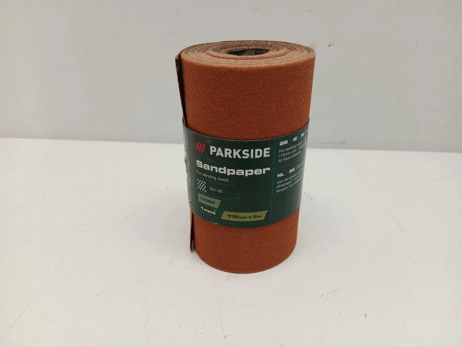 PARKSIDE لفة ورق صنفرة للخشب 11.5 سم × 5 م