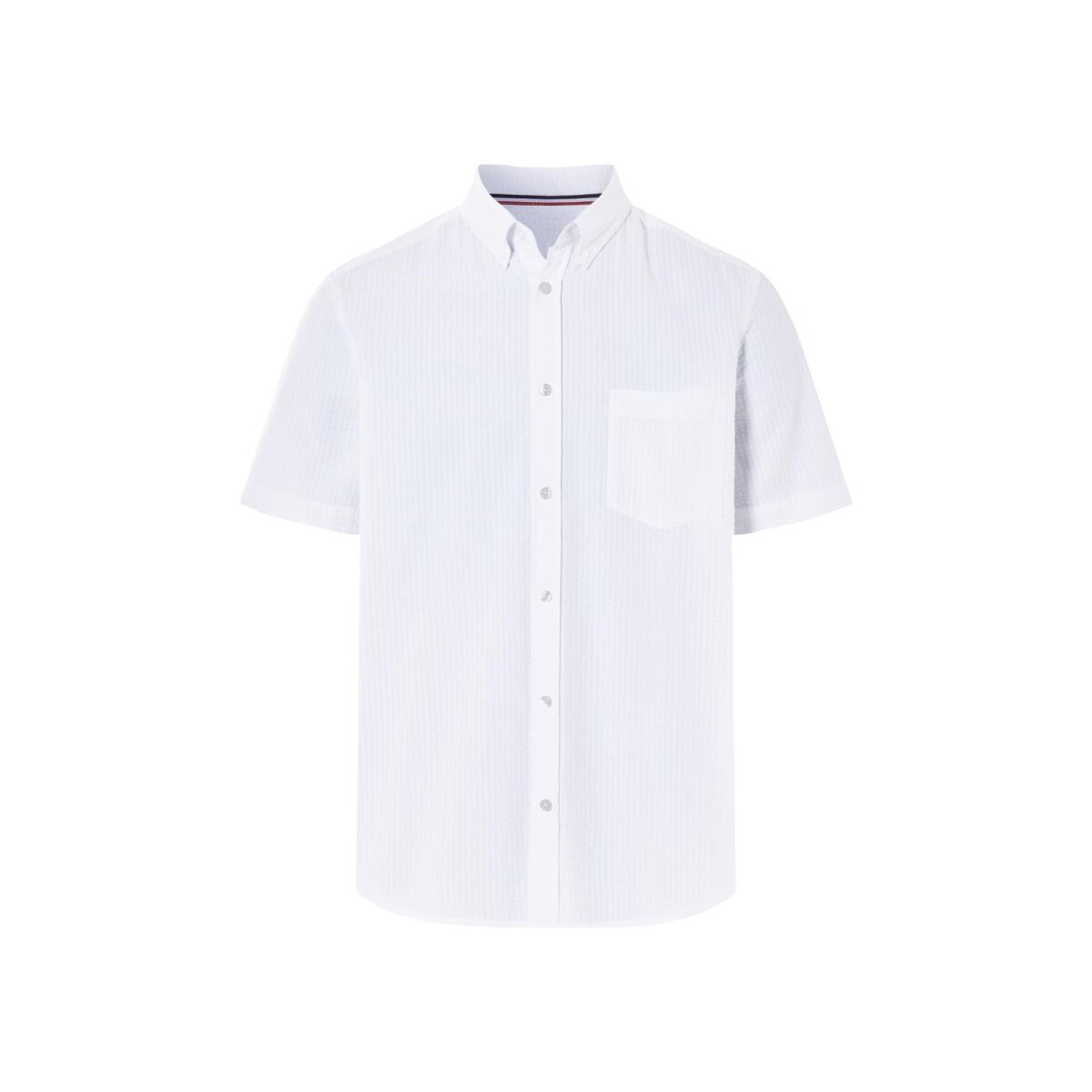LIVERGY® Men's Casual Shirt, with Slightly Rounded Hem (Light Blue)