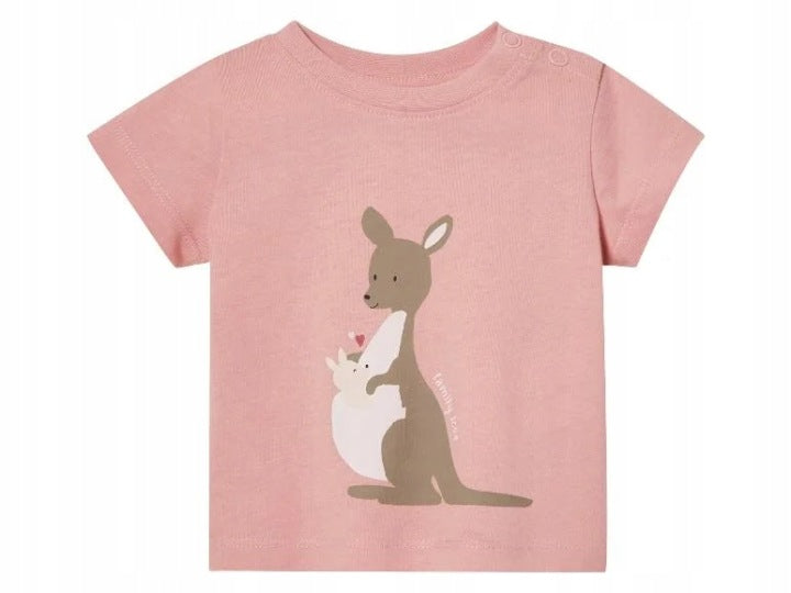 Lupilu Kangaroo T-shirt (Pink)