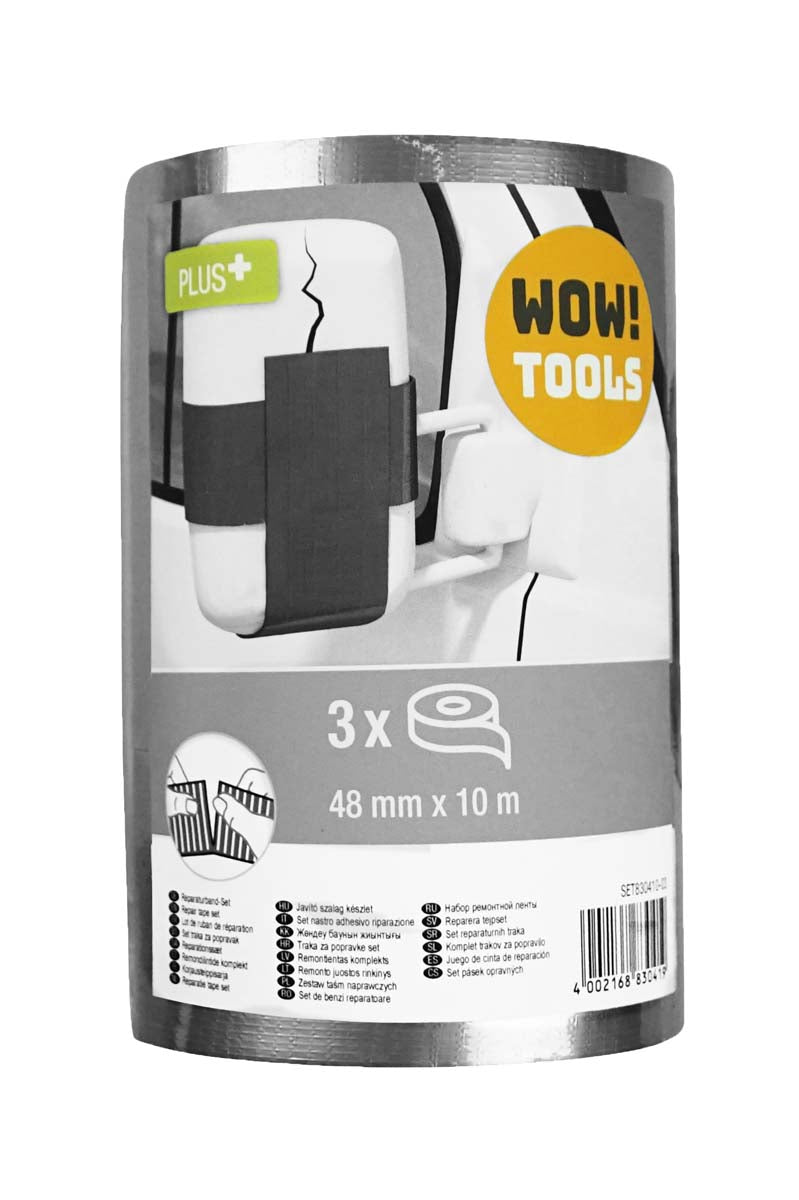 WOW! TOOLS Repair Strap Set 3 Pieces, PLUS