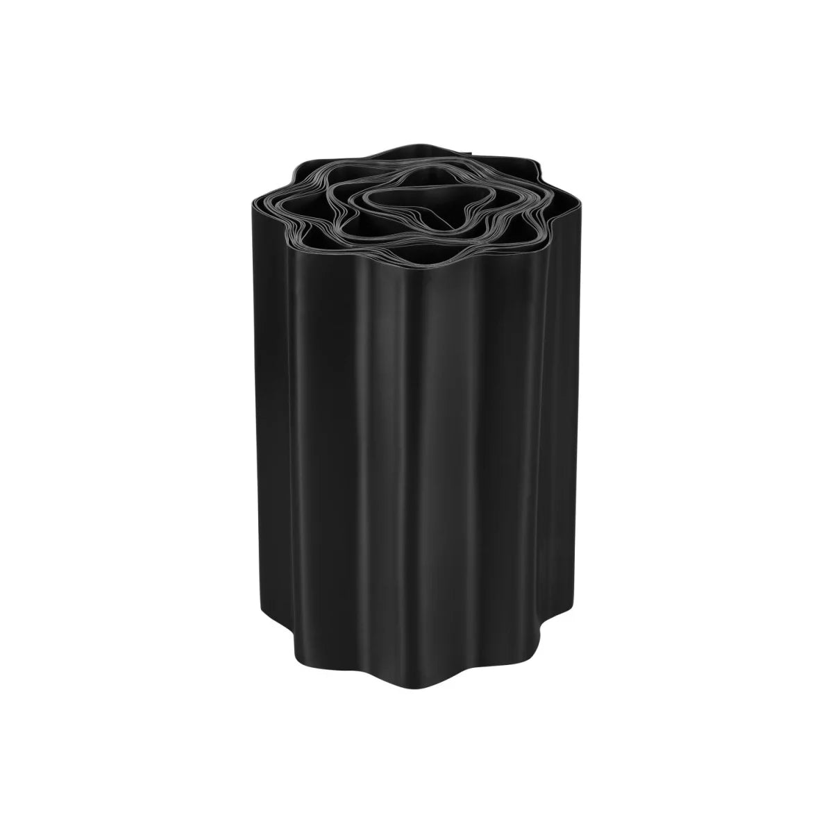 PARKSIDE® حواف للحديقة والمسارات، PVC، 9 م × 15 سم (أسود، مموج)