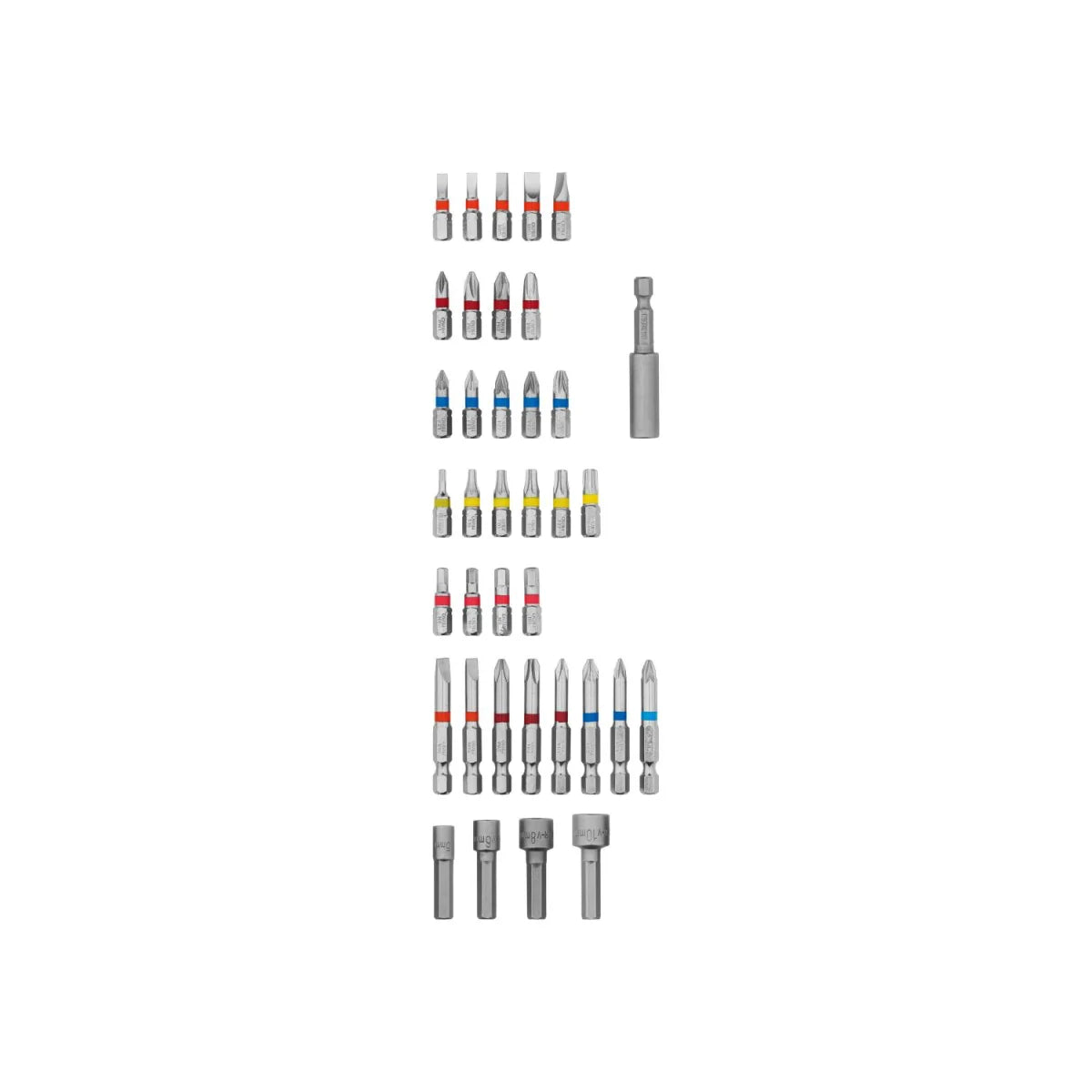 PARKSIDE® PBB 4 B2 Screwdriver Bit Set, 37 Pieces