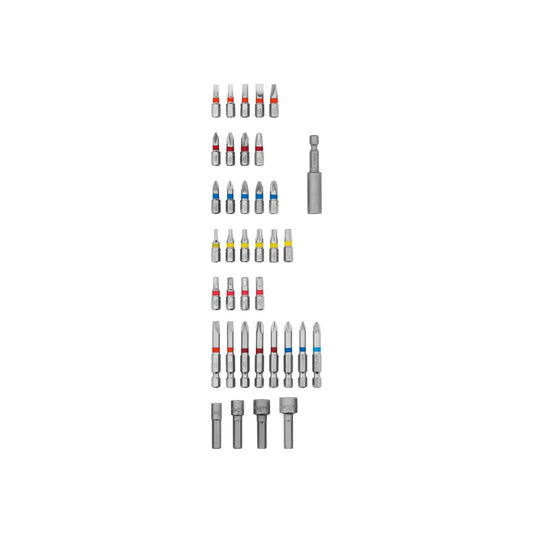 PARKSIDE® PBB 4 B2 Screwdriver Bit Set, 37 Pieces
