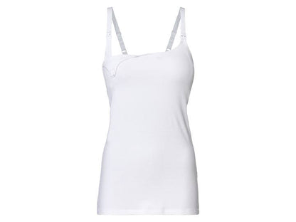 Pack of 2 Esmara Brand Cotton Breastfeeding Tops (White/Black)