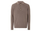Men's long-sleeved polo shirt