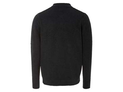 Men's long-sleeved polo shirt