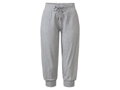 Women's Grey Cropped Joggers