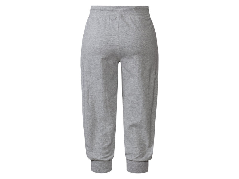 Women's Grey Cropped Joggers