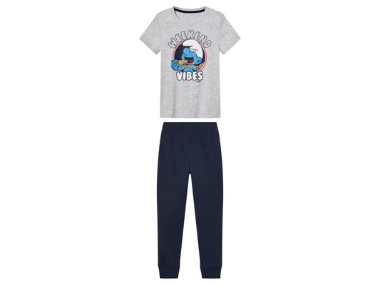 The Smurfs Boys Cotton PJ