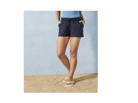 Women Cotton Shorts (Navy)