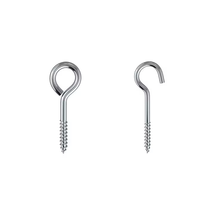Parkside Set of 151 threaded hooks