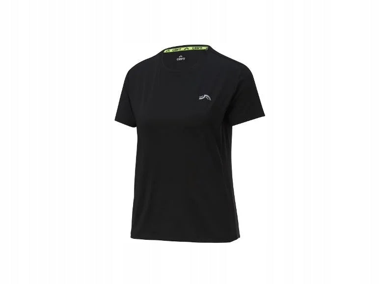 Crivit® Ladie's short sleeve sports top (black)