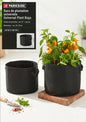 Parkside | 57L Universal Felt Plant Bags - Set of 2 (Black)