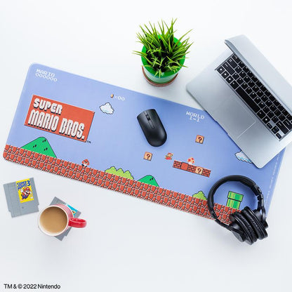 Mouse pad, Super Mario Bros, professional, gaming and desktop, non-slip XL model, waterproof, 80x30 cm