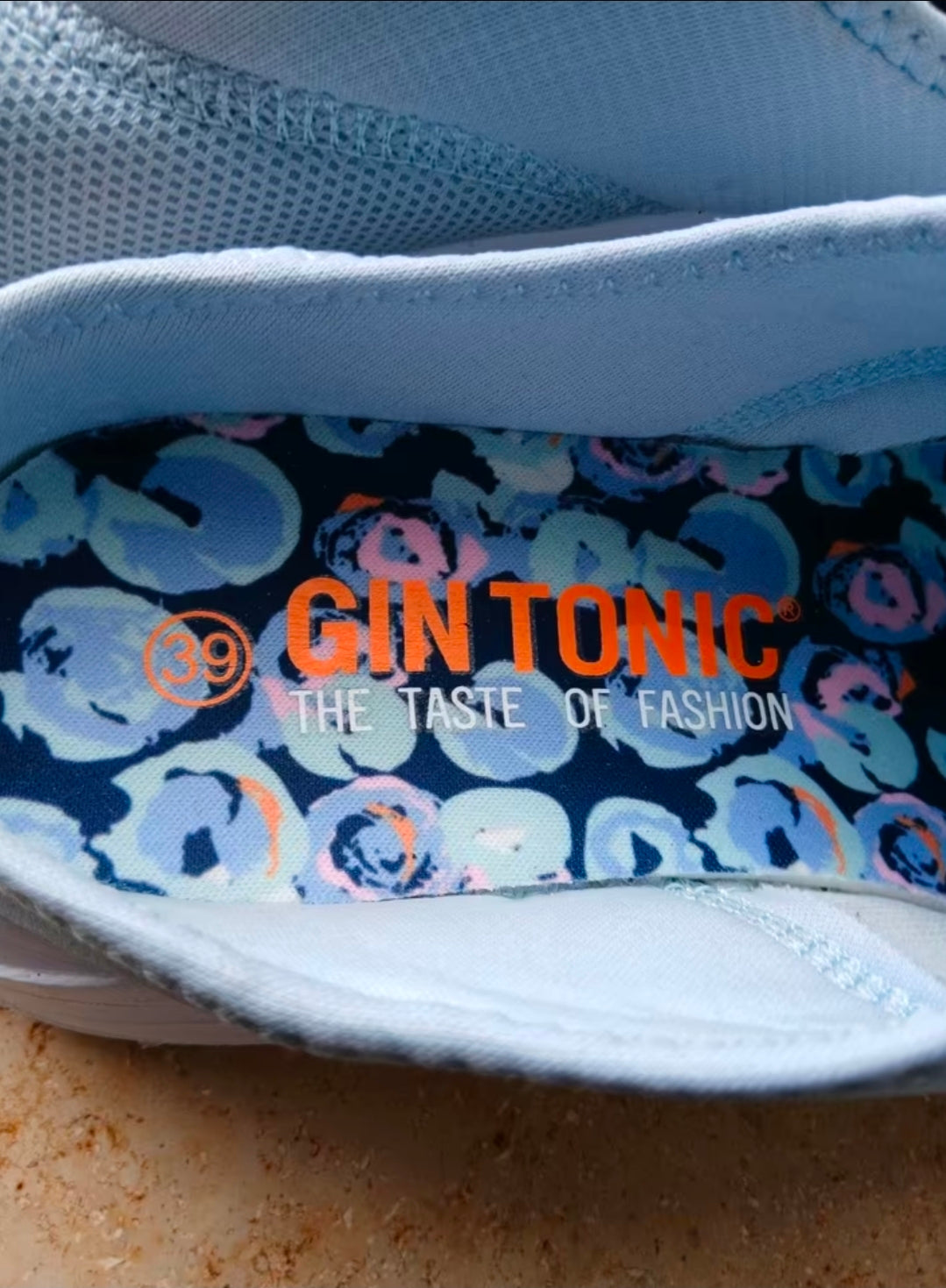 Gin tonic | women's shoes (blue)