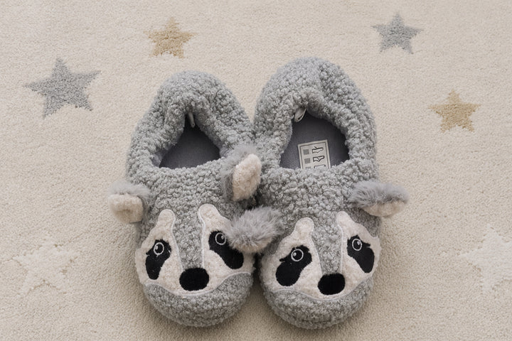 Kinder house raccoon ballerinas