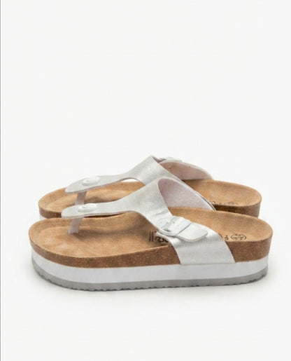 Oyanda® Women's flip-flops (Silver)