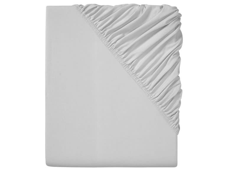 Livarno Home Stretch Jersey Sheet (Pale Grey) - Single
