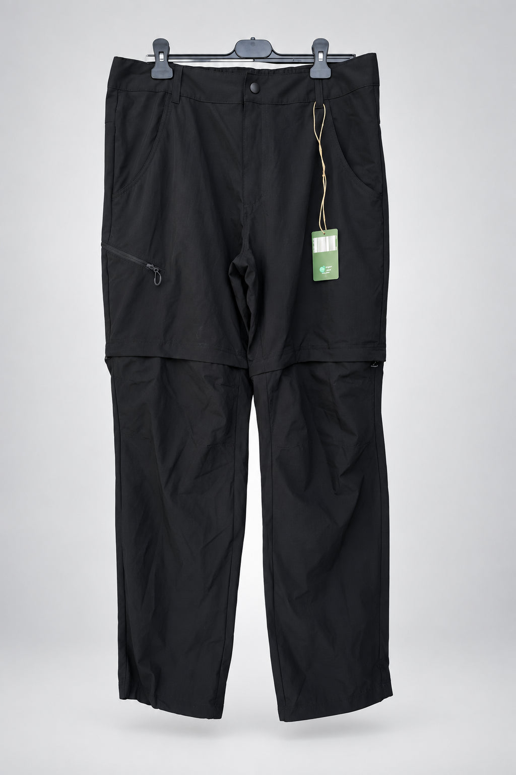 Men’s Trail Zip-Off Trousers (black) - Adventuridge