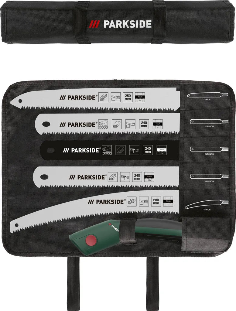 Parkside Hand Saw Set, 7-Piece