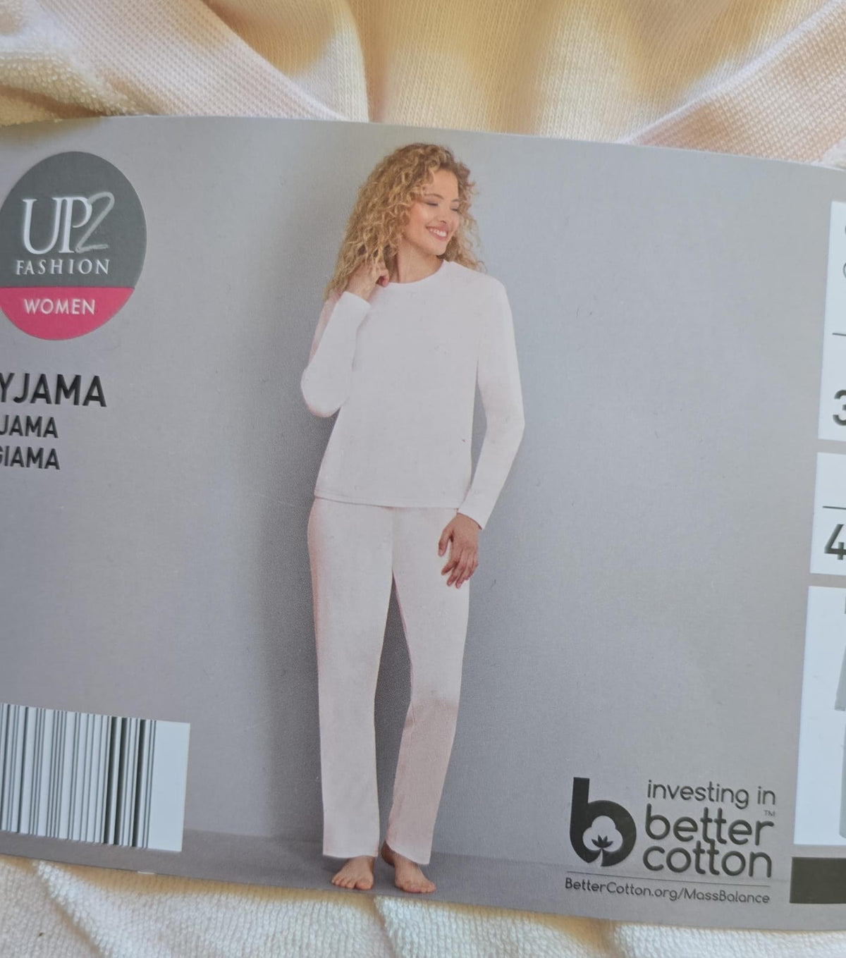 UP2Fashion Women’s Long Terry Pajama