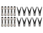 Clothespins, 20 pieces