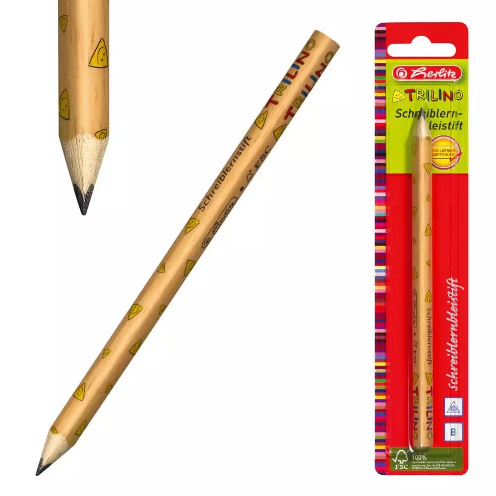 Herlitz trilino Jumbo Triangular Learning-to-Write Pencil