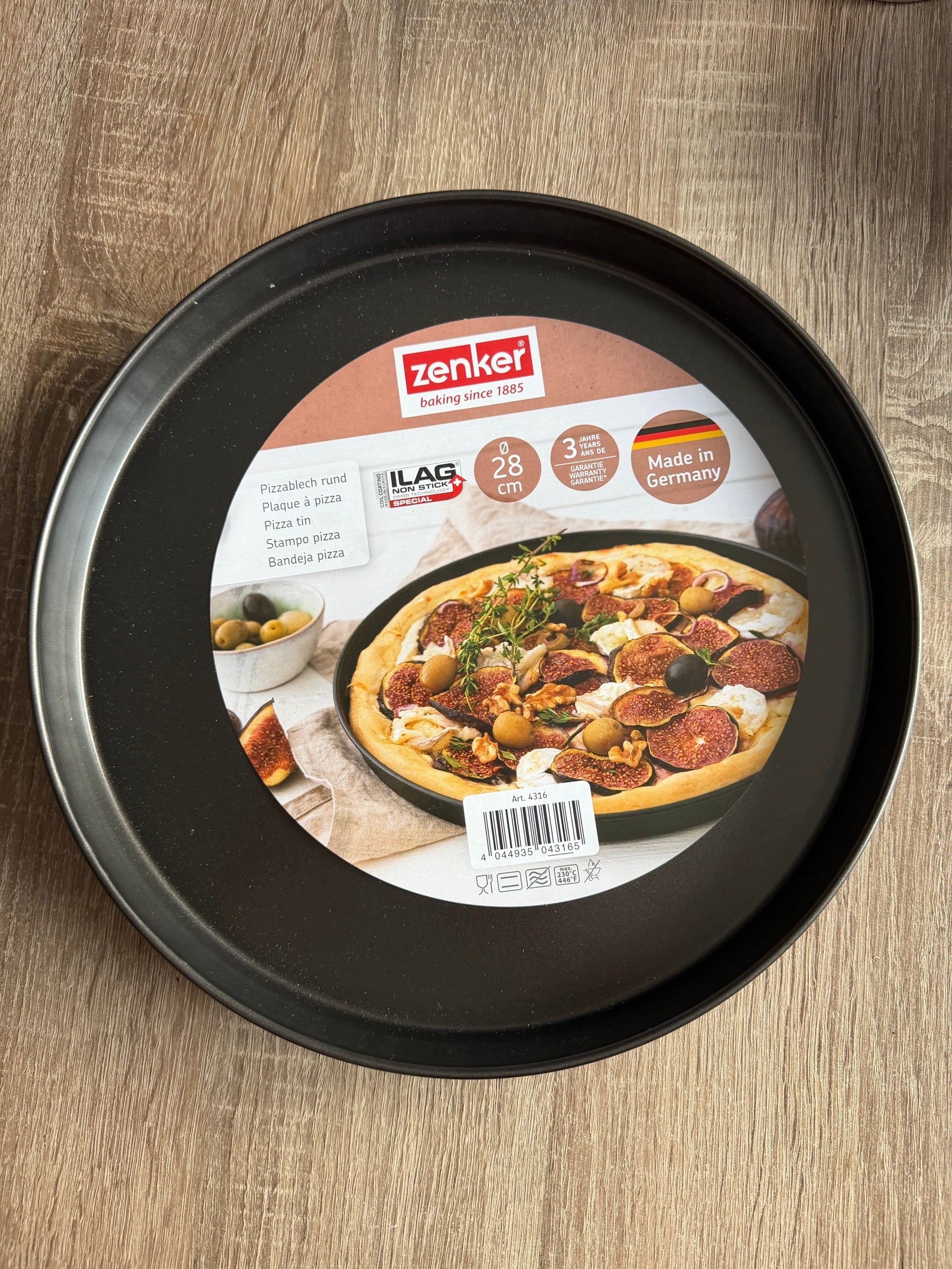 Zenker® 28cm Pizza Pan Non-stick coating