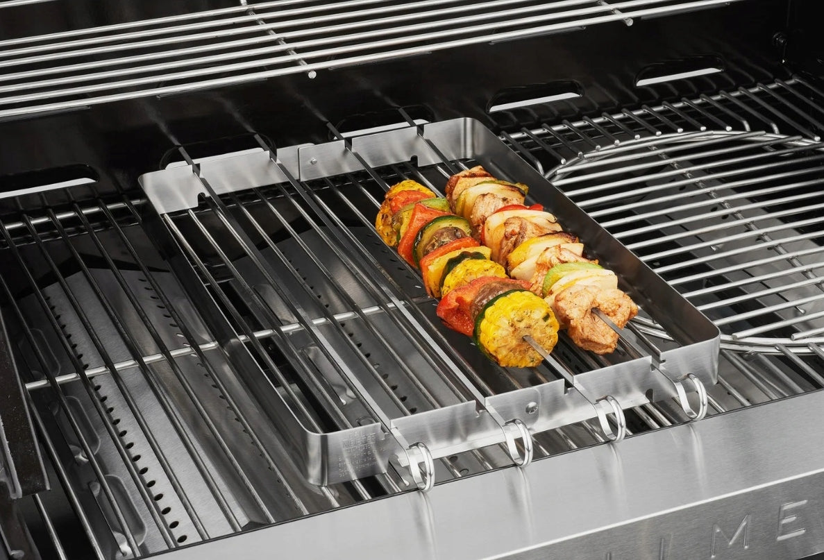 GRILLMEISTER® أسياخ شواء معدنية XXL بطول 44 سم