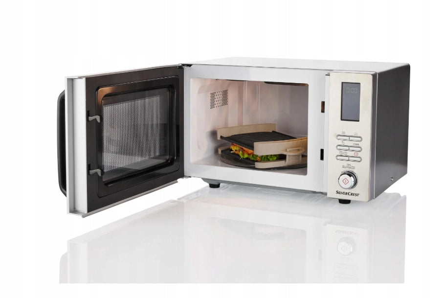 Livarno home® 2-piece microwave grill plate