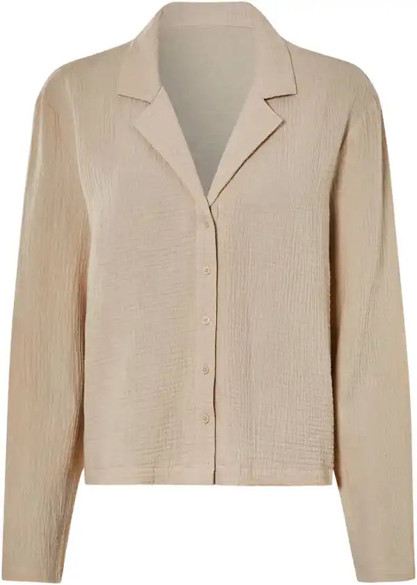 Esmara® Women's muslin pajamas (beige)