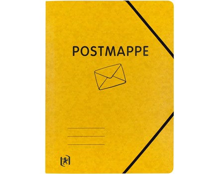 Oxford Top File+ A4 Postmappe, a bright yellow