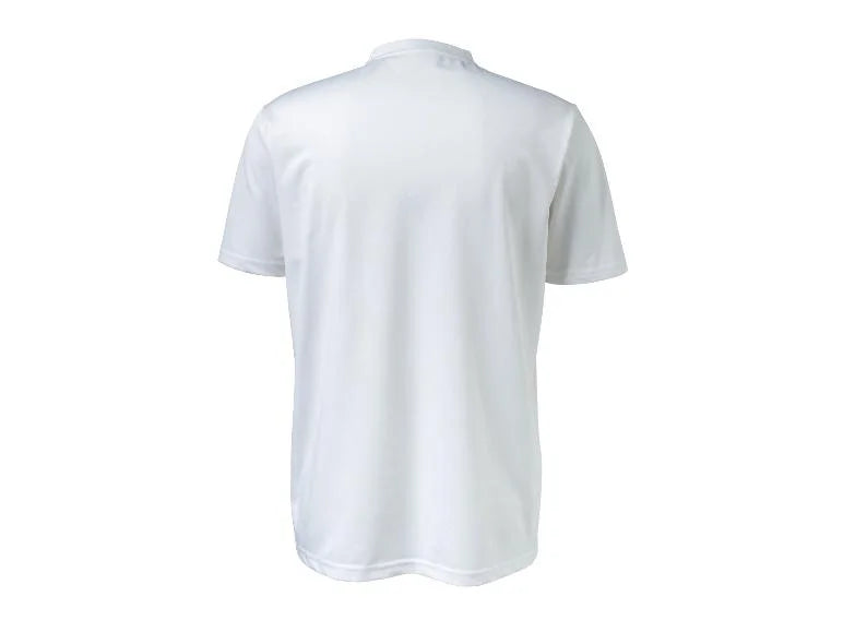 Crivit men's shorts sleeve sports top (white)