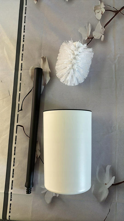 LIVARNO Home Toilet Brush Set with Interchangeable Head (white)