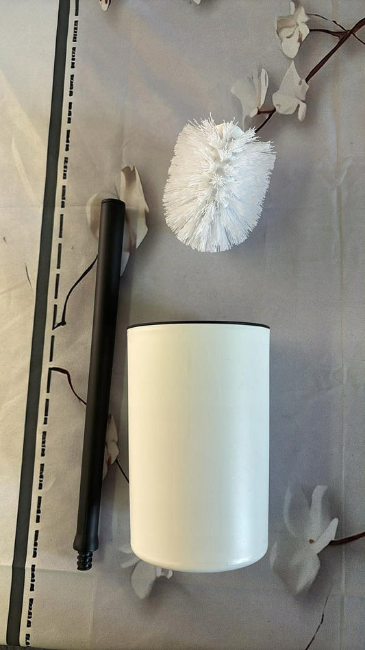 LIVARNO Home Toilet Brush Set with Interchangeable Head (white)