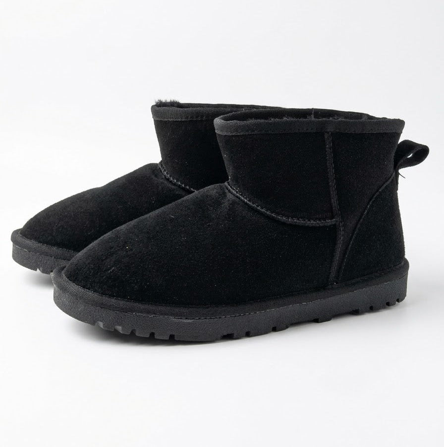Up2fashion Avenue Black Lambskin Boots