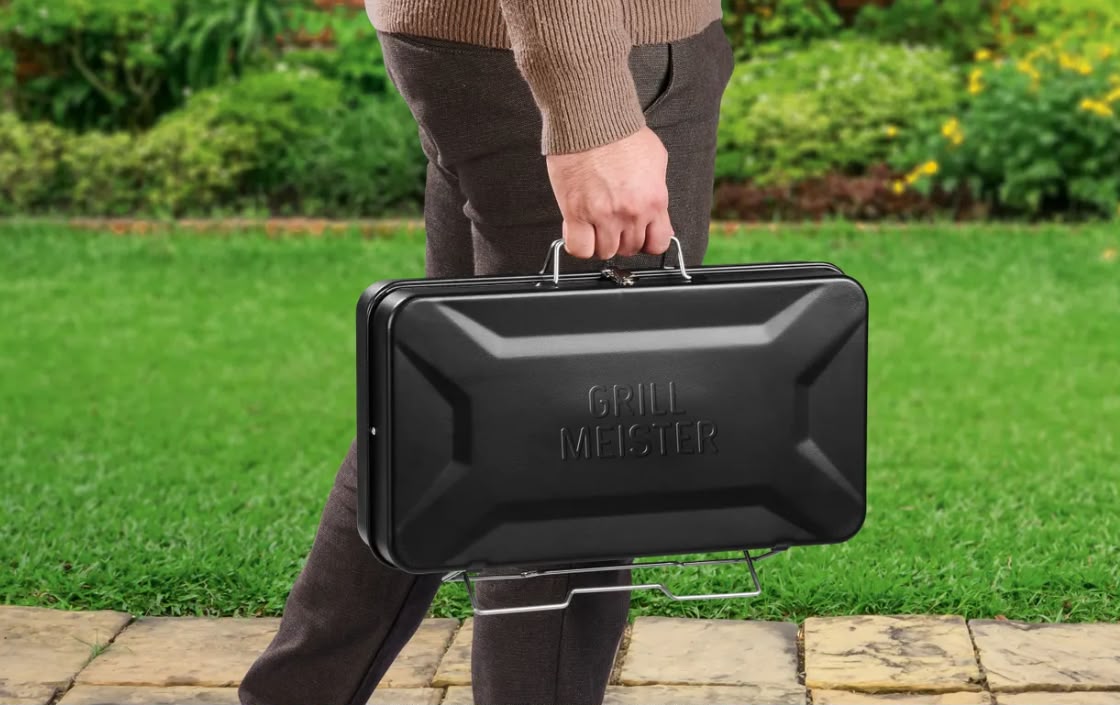 Grill meister portable bbq